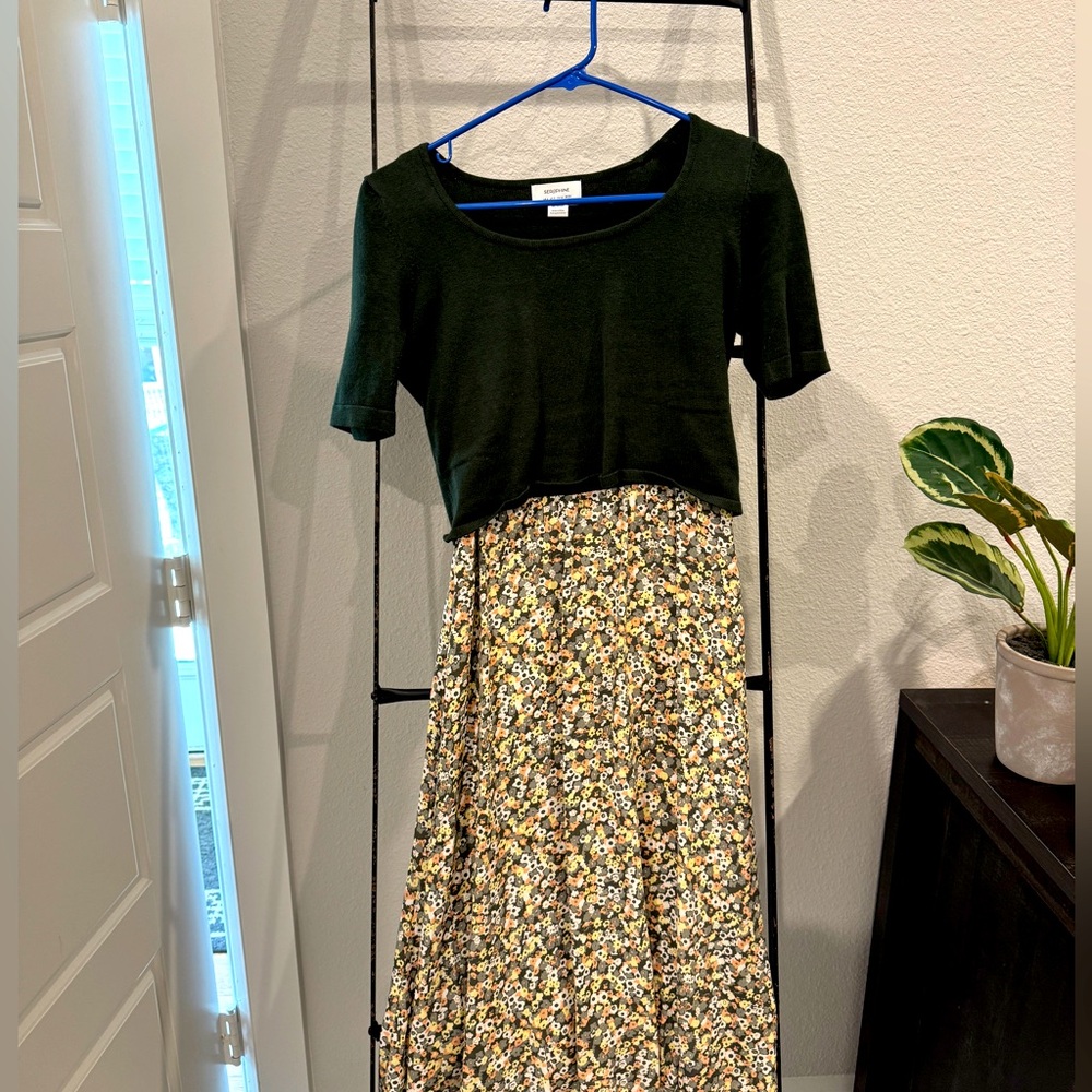 Floral Maternity Dress